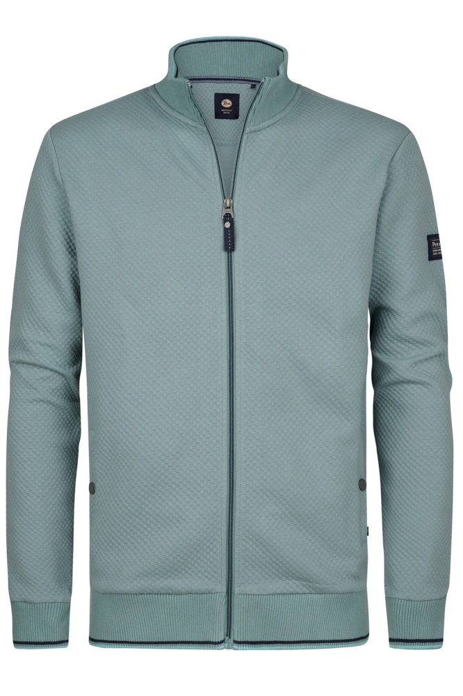 COMFORTABEL VEST MET RITS M 1050 SWC316 5188 Ocean